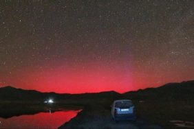 Powerful Solar Storm Hits Earth, Aurora Seen over Hanle in Ladakh