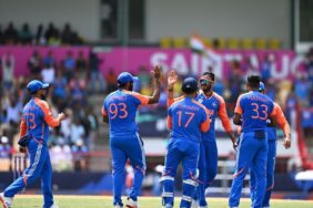 India Qualify For Semi-Finals With 24-Run Win over Kangaroo