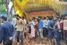 Tragedy Strikes MP Temple: 9 Children Killed as Rain-Weakened Wall Collapses