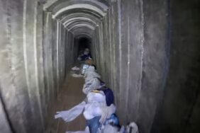 No air to breathe: Israel makes public video of the tunnel beneath where Hamas executed six hostages